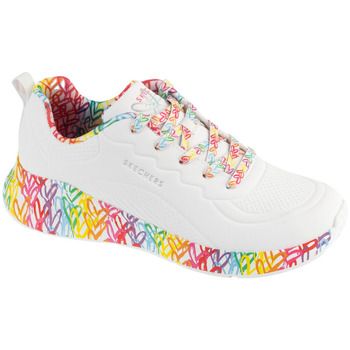 Skechers Zapatillas Baskets uno lite exuberant hearts maille respirante para mujer