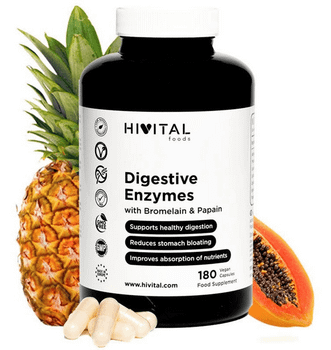 Hivital Enzimas Digestivas 180 Cápsulas