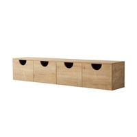 mueble tv four seasons roble