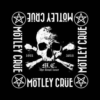 Motley Crue Bufanda The Final Tour para mujer