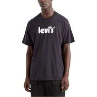 levis camiseta camiseta levis relaxed poster port black hombre para hombre