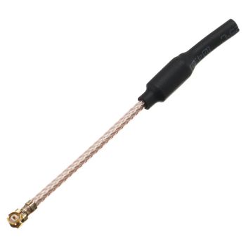 HGLRC 125mm 5,8 GHz 3dBi U.FL IPEX IPX Omni Direccional Lineal Latón Antena FPV RG178 para RC Drone