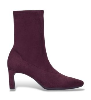 Wonders para mujer. M-6302 Botines de Piel Cervojet granate (39), 3 a 5cm, Cremallera, Casual