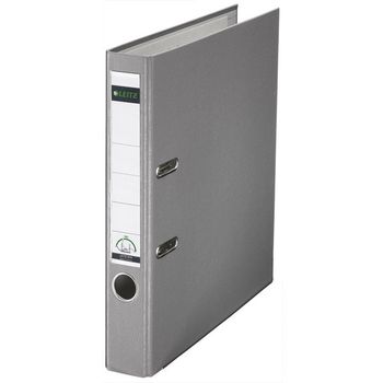 Leitz 1015 Carpeta Archivador plastico A4 gris 50mm