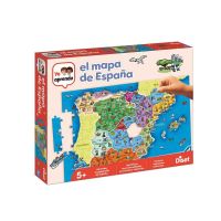puzle diset yo aprendo - provincias de espana 5 anos carton