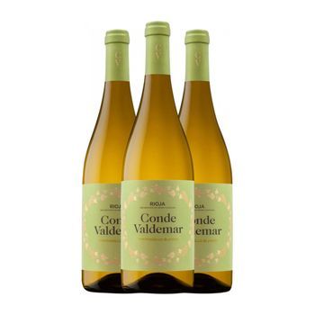 Valdemar Vino Blanco Conde De Valdemar Blanco Rioja Joven 75 Cl 13% Vol. (pack De 3 Unidades)