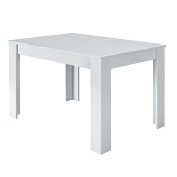 Mesa de comedor extensible blanco artik