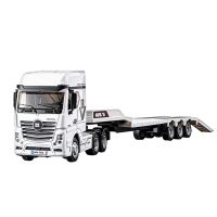 huina toys 9901 164 24g 12ch rc car flatbed tractor trailer truck cool led light full proportional two speed remote co