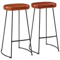 taburetes de bar gavin 2 uds 44x375x78 cm vidaxl
