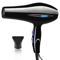 hair dryer with diffuserlightweight travel hairdryer for normal  curly hair includes volume styling nozzle