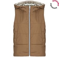 only abrigo de plumas onlfry reversible para mujer