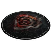 genesis tellur 400 round lava alfombra redonda para silla 100 cm
