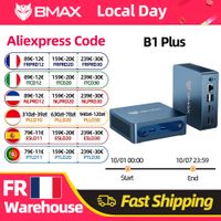 bmax b1 plus pc con windows 11 procesador intel j3355 6 gb de ram 128 gb de rom hdmi usb wi-fi compatible con 4k a 60 hz tarjeta grafica intel hd graphics 500 mini pc