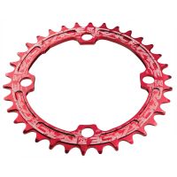 race face single narrow wide 104 bcd chainring - 30t - red