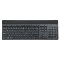 teclado targus ecosmart scissor switch inalambrico bluetooth led negro completo qwerty