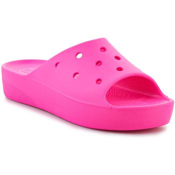 Crocs Sandalias CLASSIC PLATFORM SLIDE 208180-6TW para mujer