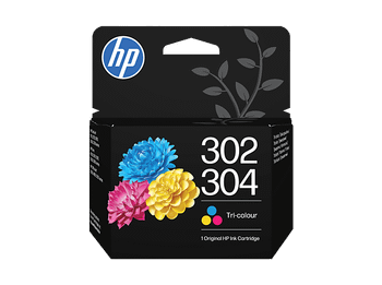 Cartucho de tinta - HP 302/304 Tricolor, Capacidad Impresión 100 páginas, Amarillo, Cian y Magenta