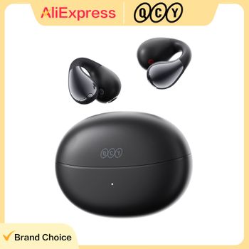 Auriculares inalámbricos QCY Crossky C30S con clip para la oreja, Hi-Res LDAC Bluetooth 6.0, auriculares de oído abierto, auriculares deportivos con clip, IPX5 BH24QT33A
