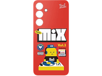 funda movil - samsung flipsuit ef-ms721cregww compatible con galaxy s24 fe rojo
