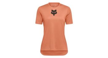 Maillot fox ranger head mujer manga corta coral