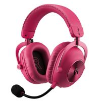 auriculares logitech pro x3 lightspeed inalambricos bluetooth usb gaming rosas