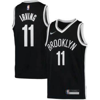 Camiseta Kyrie Irving Nike Swingman Junior Brooklyn Nets 