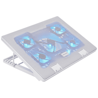 base de refrigeracion para portatiles mars gaming mnbc2 5 ventiladores ultra silenciosos hasta 173