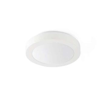 Plafón logos. blanco o aluminio. especial baños