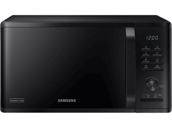Microondas con grill - Samsung MG23K3515AK/E1, 800 W, 6 niveles de potencia, 23 l, Negro