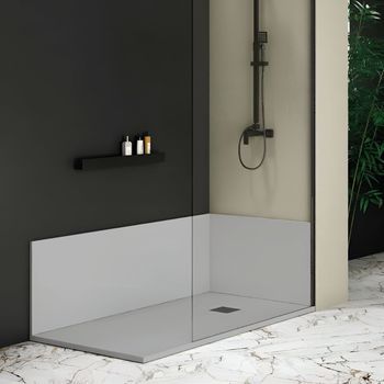 Panel De Revestimiento Pared Nexo Gris  70x110 Cm