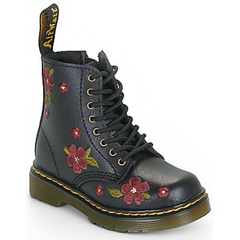 Dr. Martens Botines 1460 T LACE BOOT BLACK T LAMPER para niña