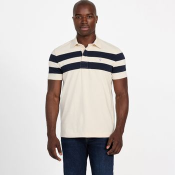 Guess.. Polo Ssaulique Tape Beige M5YP25 K0241-S7YP