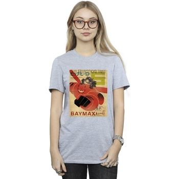 Disney Camiseta Big Hero 6 para mujer