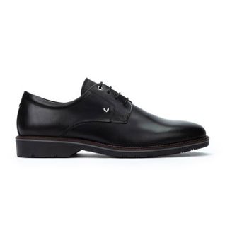 Martinelli para hombre. 1689-2889EA Zapatos de Piel Watford negro (44), Plano, Cordones, Casual, Fiesta, Clásico