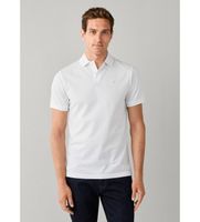 hackett london para hombre hm5600239 polo slim fit logo blanco m casual algodon manga corta