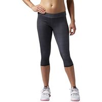 reebok sport pantalones rcf reversbl chase capri para mujer