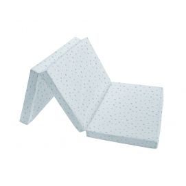 Colchón plegable 60/120/5 cm Dots Azul