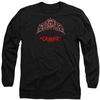carrie camiseta manga larga prom queen para mujer