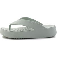 crocs sandalias getaway platform flip 209410-3vs para mujer