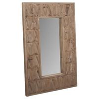 espejo de madera marron 685x6x1085