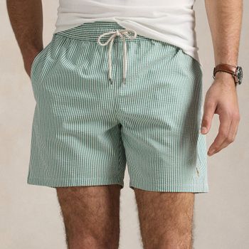 Polo Ralph Lauren Traveler Seersucker Swimming Trunks - S
