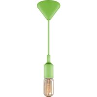 colgante colibri 1xe27 alregxd7cm verde