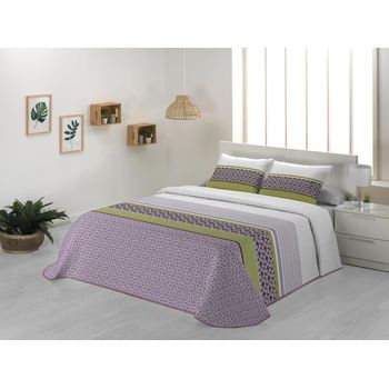 Colcha Bouti Modelo Milos Jvr 205x270 Para Cama 105 Cm.