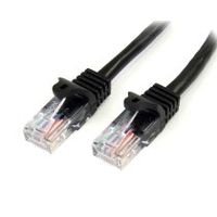startechcom cable de 1m negro de red fast ethernet cat5e rj45 sin enganche - cable patch snagless