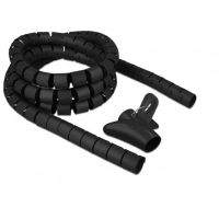 manguera de cable delock 18837 negra 25 m