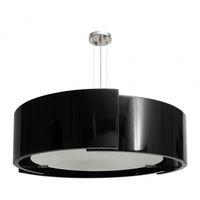 mi lampara - colgante oslo cromoblanco 8xe27 d 90cm