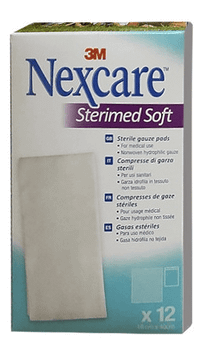 Nexcare Gasas Sterimed Soft 18 x 40 cm 12 uds