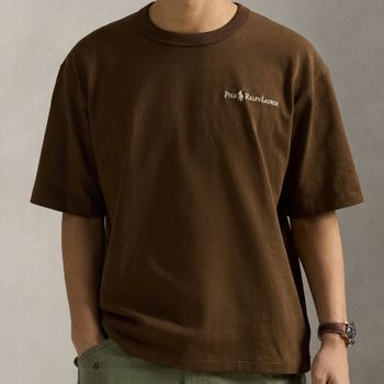 Polo Ralph Lauren Embroidered Logo Cotton-Jersey T-Shirt - S