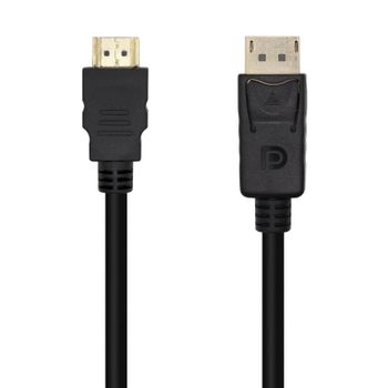 Aisens Cable Conversor DisplayPort a HDMI 5m Negro