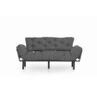 sofa cama 3 plazas nitta triple gris
